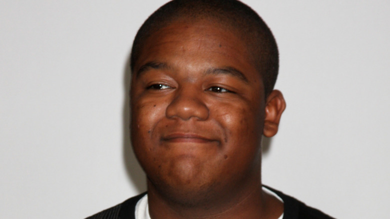 Kyle Massey frowning