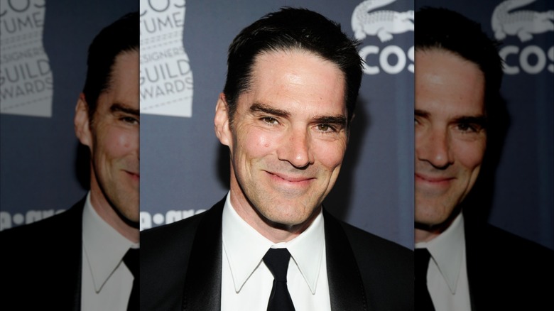 Thomas Gibson smiling