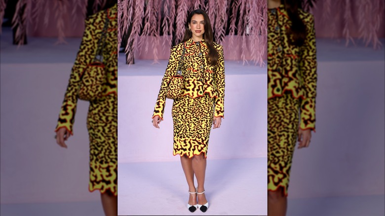Dua Lipa at 2026 Paris Fashion Week.