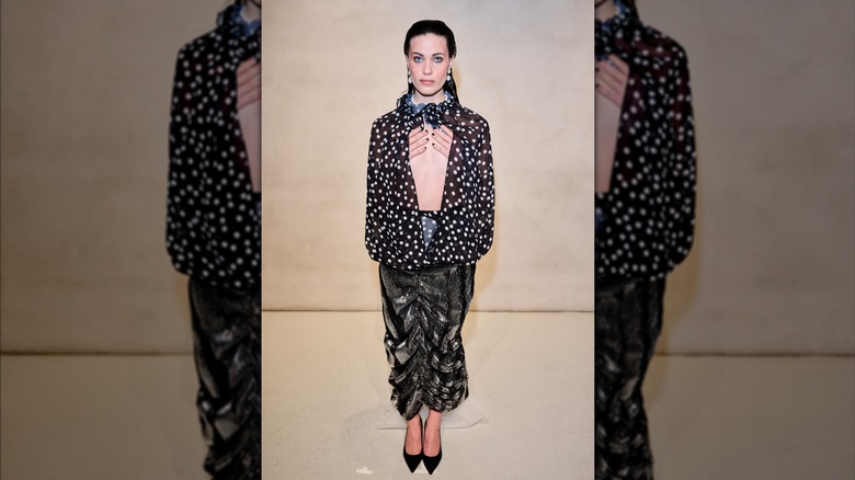 Genevieve Chenneour at London Fashion Week 2026.