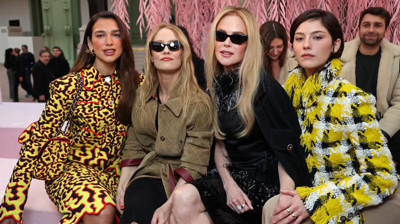 Dua Lipa, Vanessa Paradis, Nicole Kidman and Gracie Abrams attend Paris Fashion Week 2026.