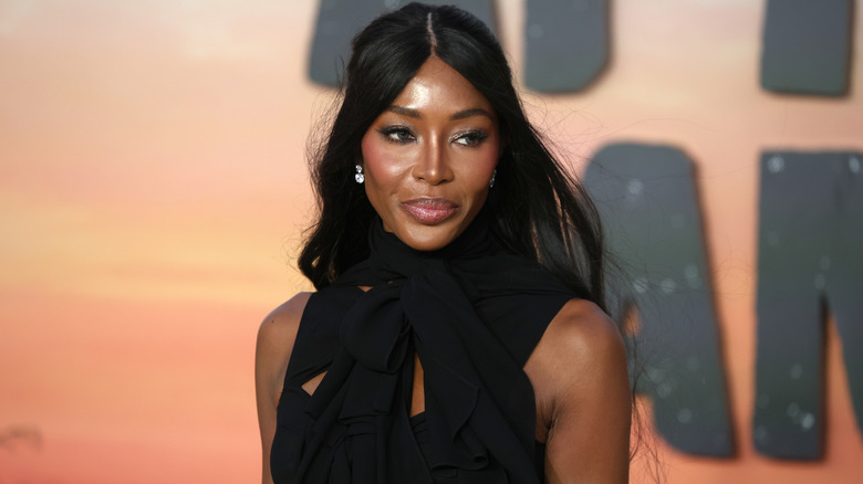 Naomi Campbell on the red carpet