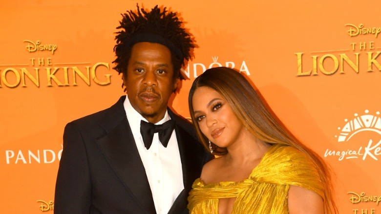 Jay-Z and Beyoncé posing 