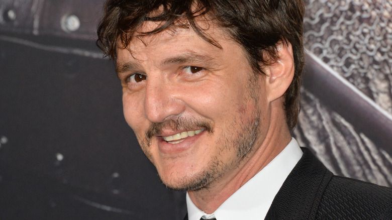 Pedro Pascal smiling