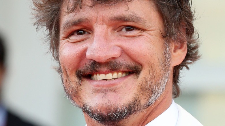 Pedro Pascal smiling 