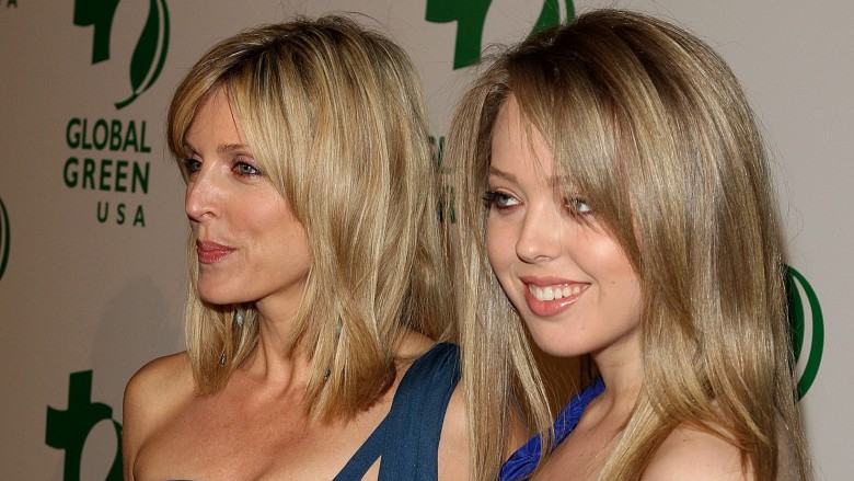 Marla Maples and Tiffany Trump