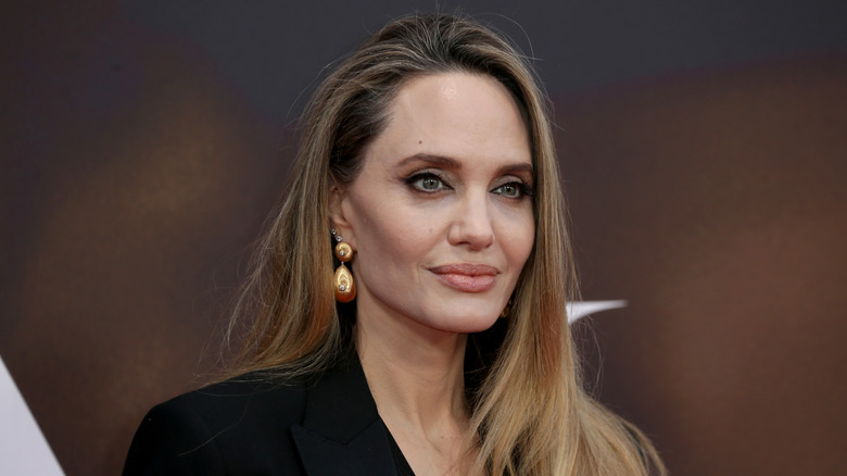 Angelina Jolie smiling