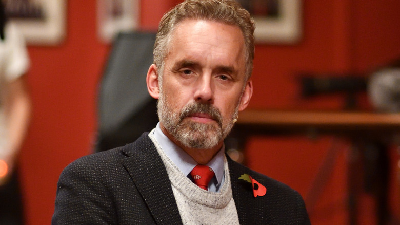 Jordan Peterson looking pensive