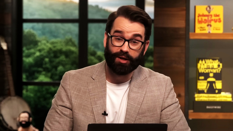 Matt Walsh talking in YouTube video