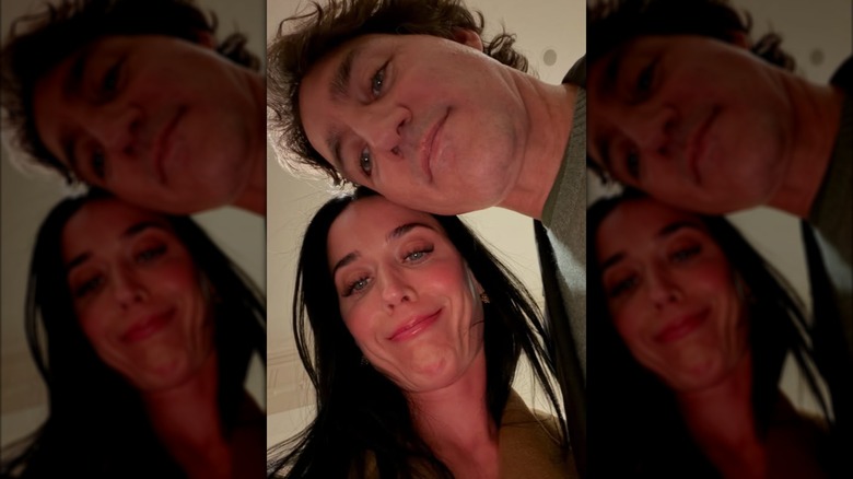 Katy Perry and Justin Trudeau pose for a fun selfie together.