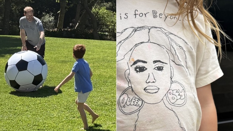Side-by-side images of Lilibet and Archie in June 2026.