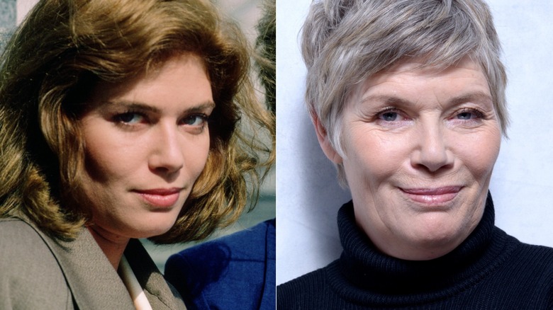 Split image of younger and older Kelly McGillis