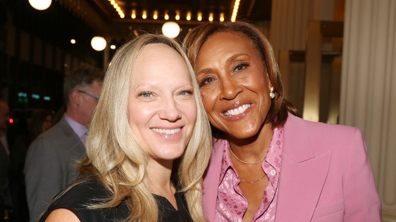 Robin Roberts and Amber Laign in 2024