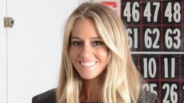 Nicole Curtis posing for Instagram selfie