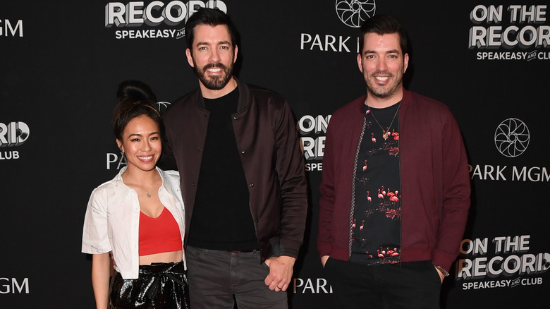 Drew Jonathan Scott smiling Linda Phan