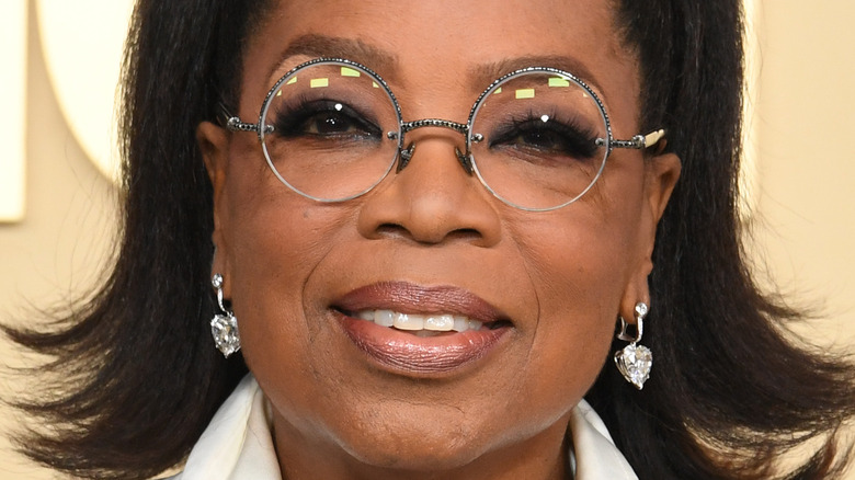 Oprah Winfrey wearing glasses