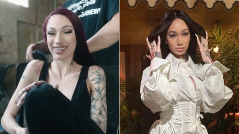 Bhad Bhabie in 2021 and 2025