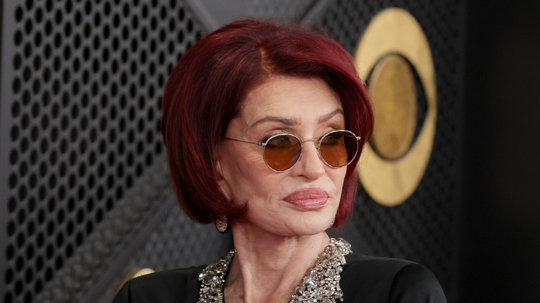 Sharon Osbourne on the red carpet