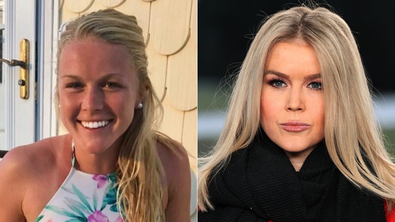 Karoline Leavitt before and after becoming WH press secretary