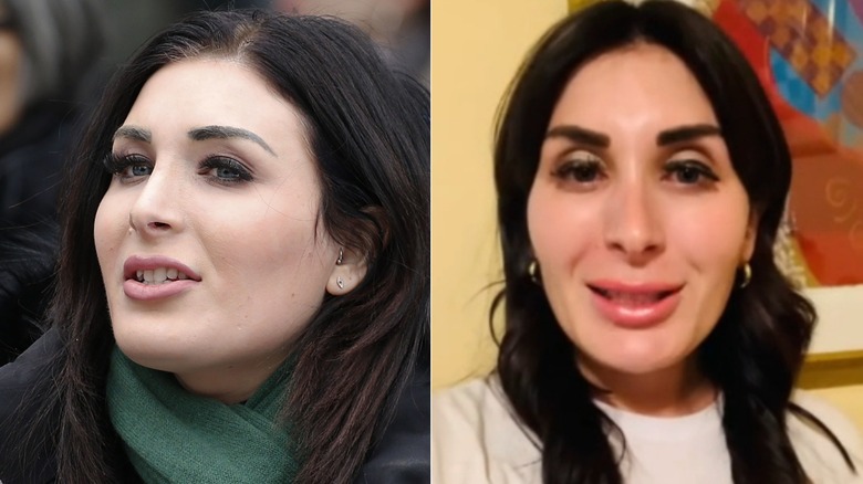 Conservative pundit Laura Loomer then and now
