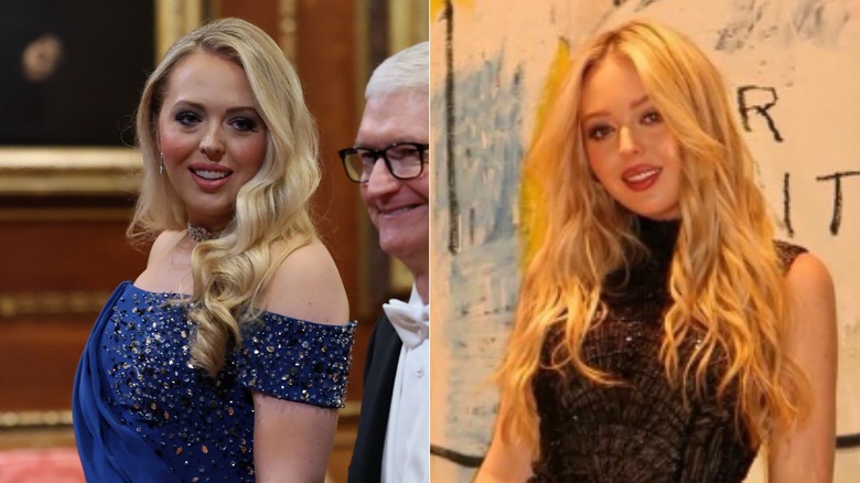 Lara Trump during and after her pregnancy