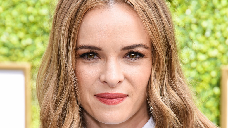 Danielle Panabaker posing