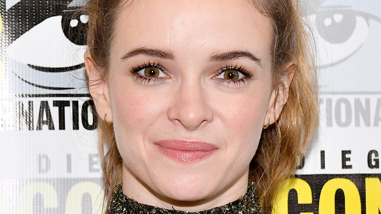 Danielle Panabaker posing