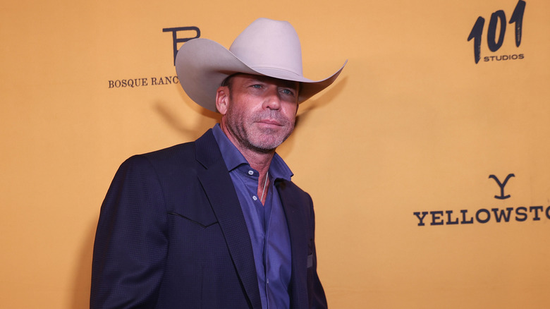Taylor Sheridan at "Yellowstone" Season 5 Fort Worth Premiere