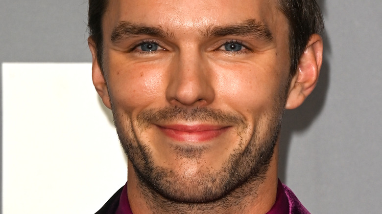 Nicholas Hoult smiling