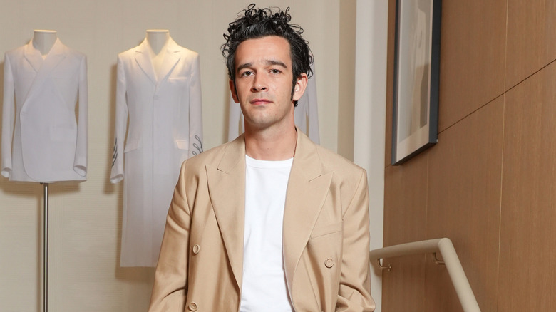 Matt Healy posing