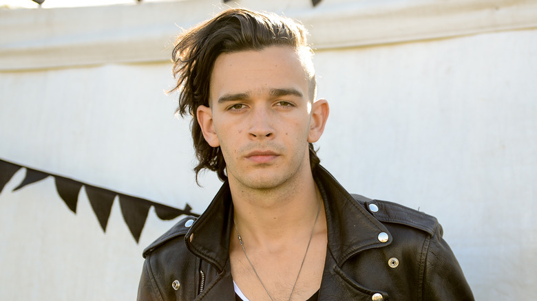 Matt Healy posing
