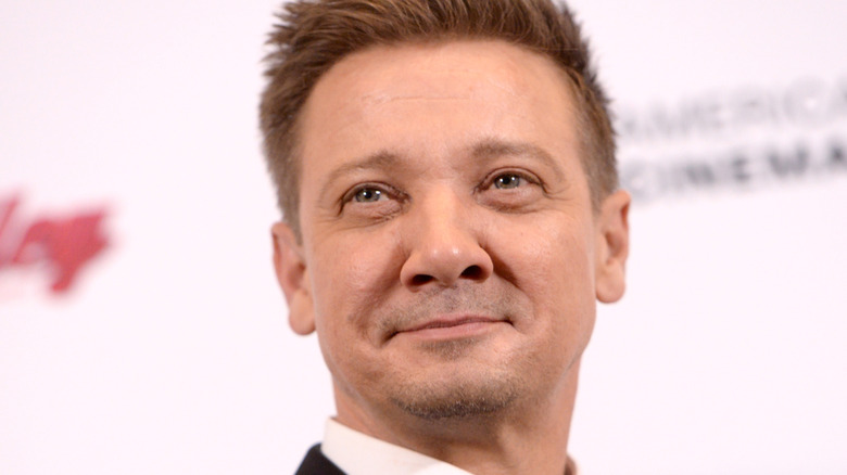 Jeremy Renner smiling