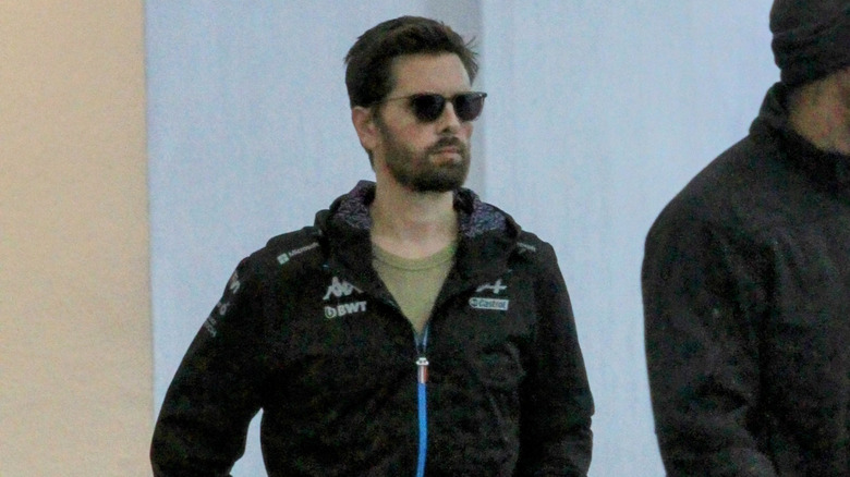 Scott Disick walking