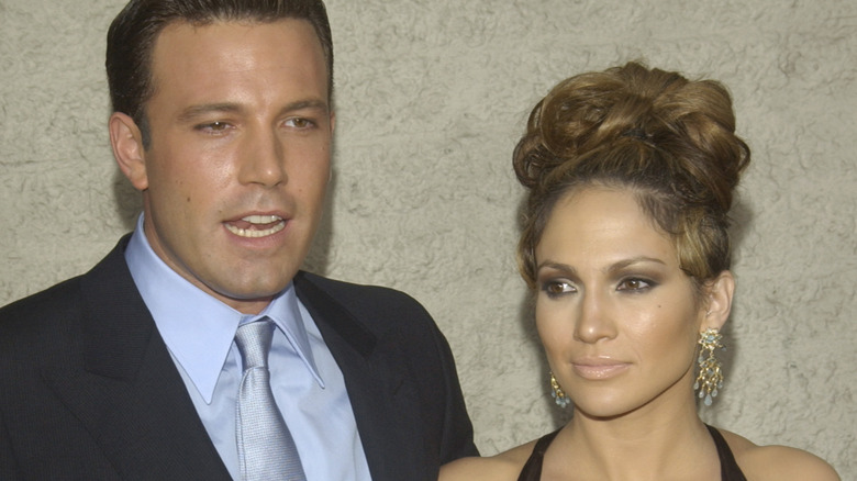 Jennifer Lopez and Ben Affleck staring