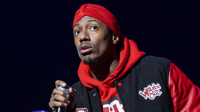 Nick Cannon at Wild and Out performance