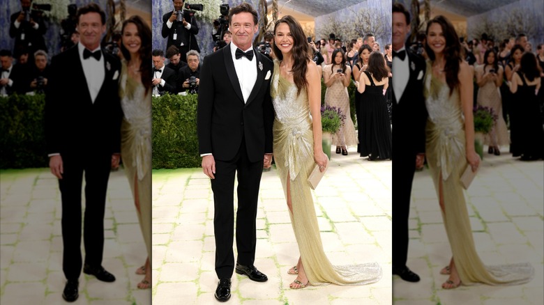Hugh Jackman and Sutton Foster at the 2026 Met Gala.