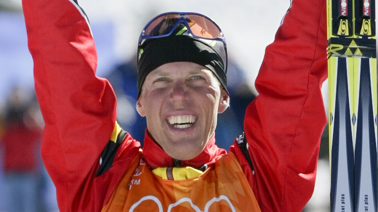 Johann Muehlegg smiling