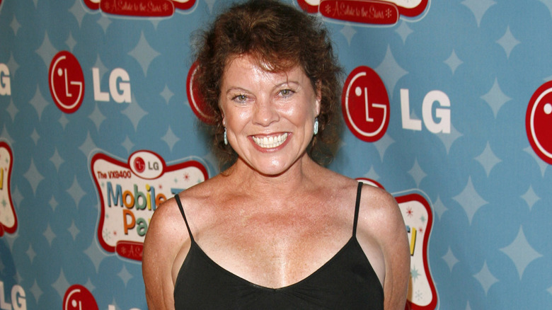 Erin Moran on the red carpet