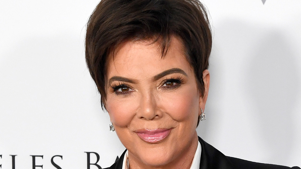 Kris Jenner smiling at an event