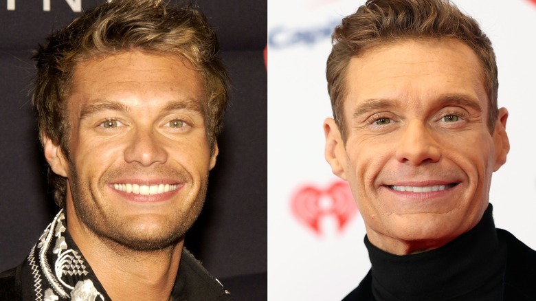 Ryan Seacrest poses on the red carpet