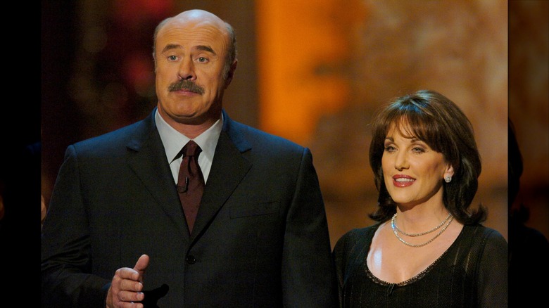 Dr. Phil pictured with his wife Robin McGraw.