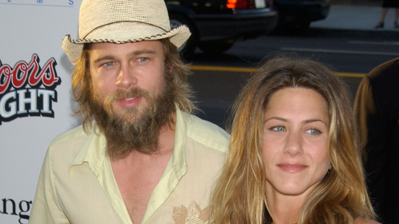 Brad Pitt and Jennifer Aniston back in 2002