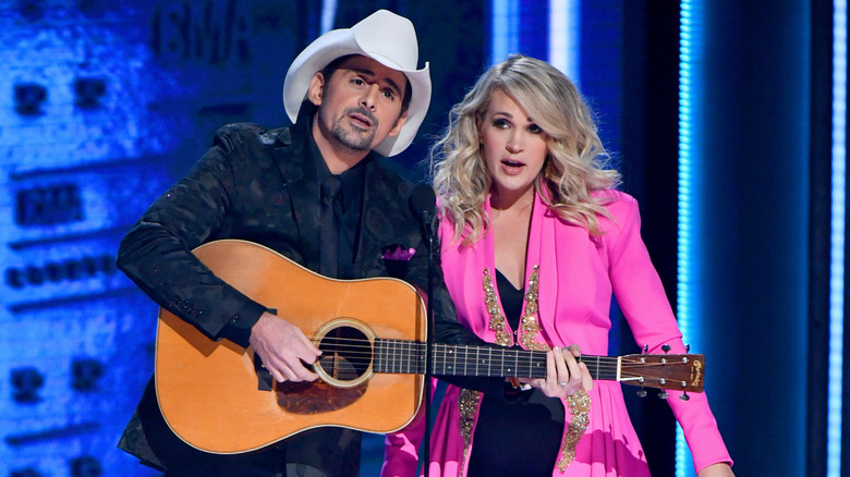 Brad Paisley and Carrie Underwood