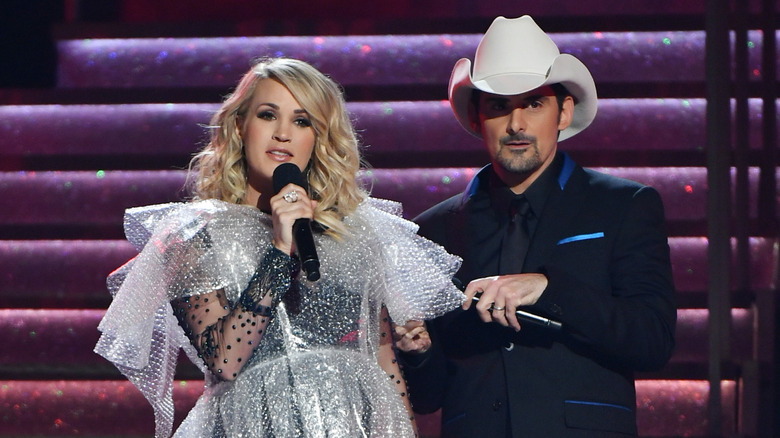 Carrie Underwood and Brad Paisley
