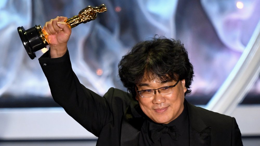 bong joon ho Parasite director at the 2020 Oscars