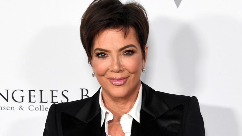 Kris Jenner posing