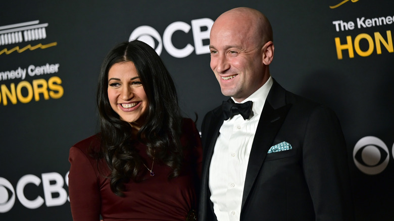 Katie Miller and Stephen Miller attending the 48th Kennedy Center Honors at The Kennedy Center