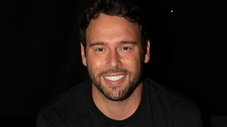 Scooter Braun wearing black
