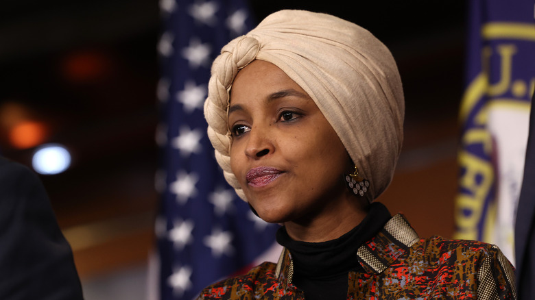 Ilhan Omar speaking
