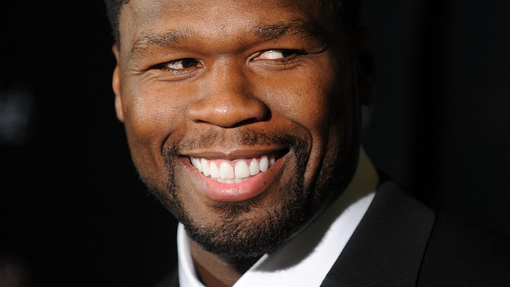 50 Cent smirking 